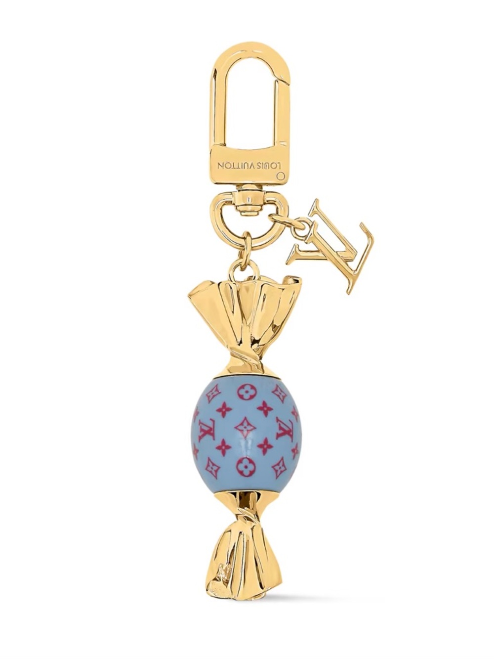 ✨NEW✨Louis Vuitton 2026 Monogram LV Sweets Bag Charm - Blue